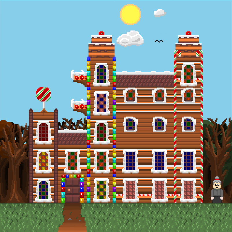 2D Mansion Candy House #32