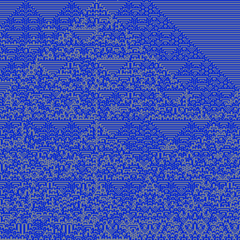 Totalistic Cellular Automata #71