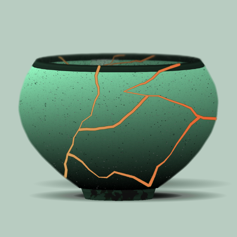 Kintsugi Pottery #43