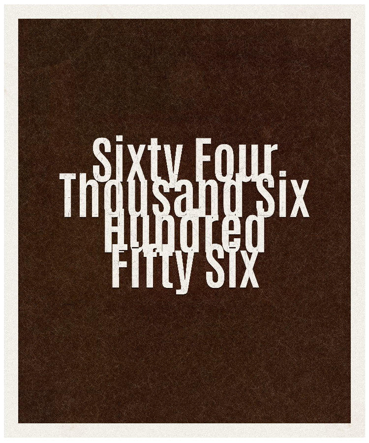 Count #64656