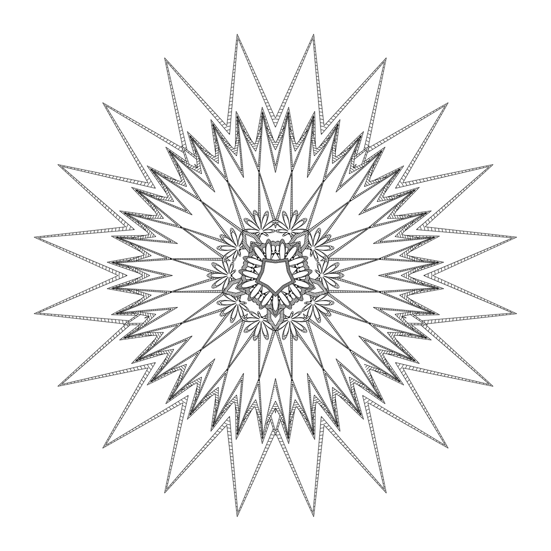 LL21 Mandala #743