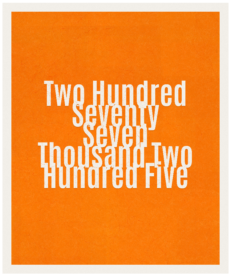 Count #277205