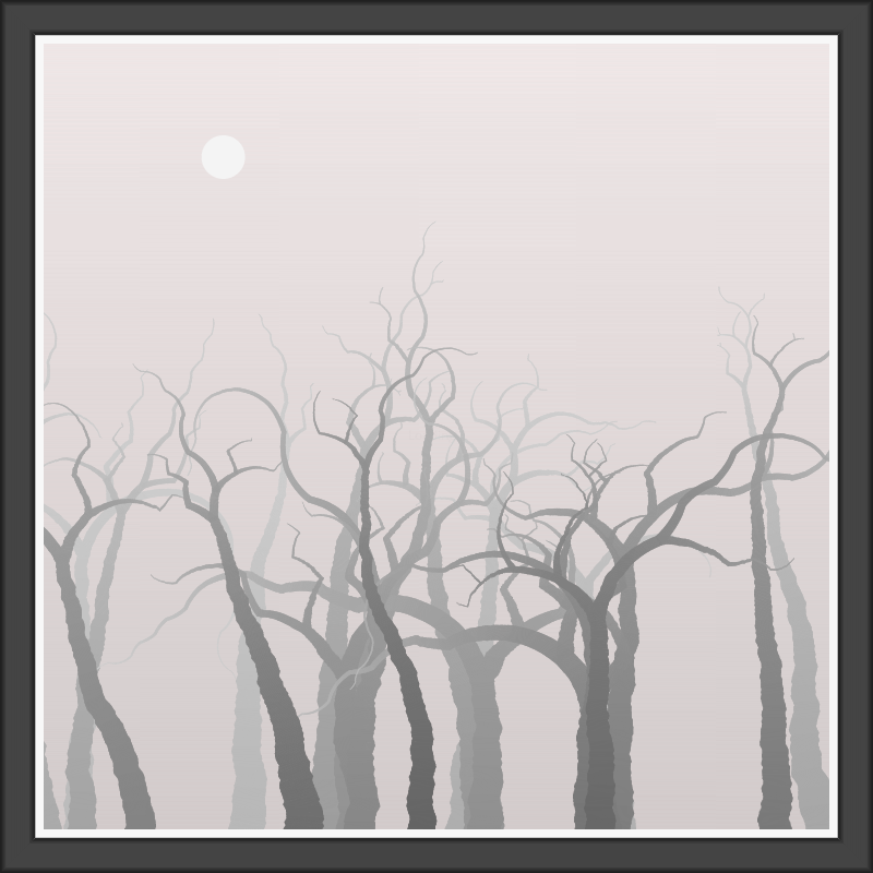 The Foggy Trees #90