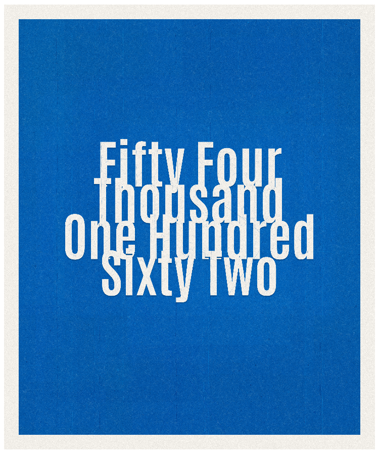 Count #54162