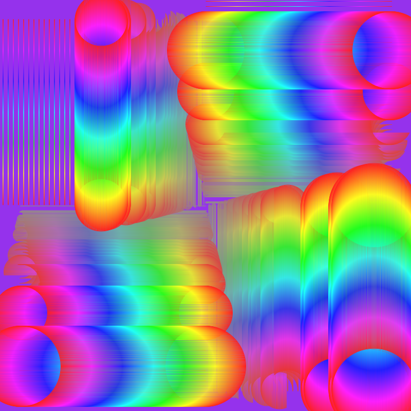 Fibonacci Rainbow Spiral ver3 var11 #2