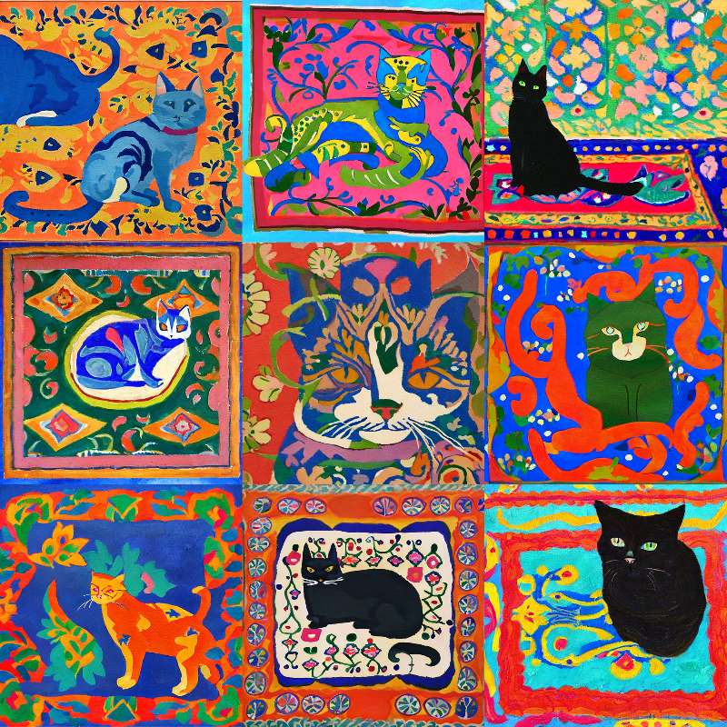 99 Patchworks of 9 Lives #37