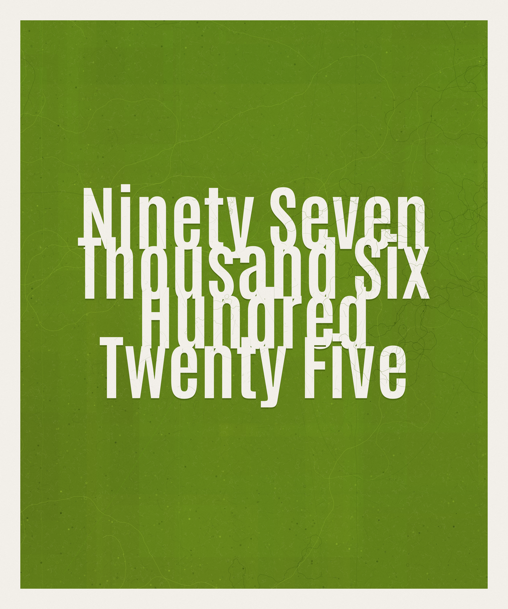 Count #97625