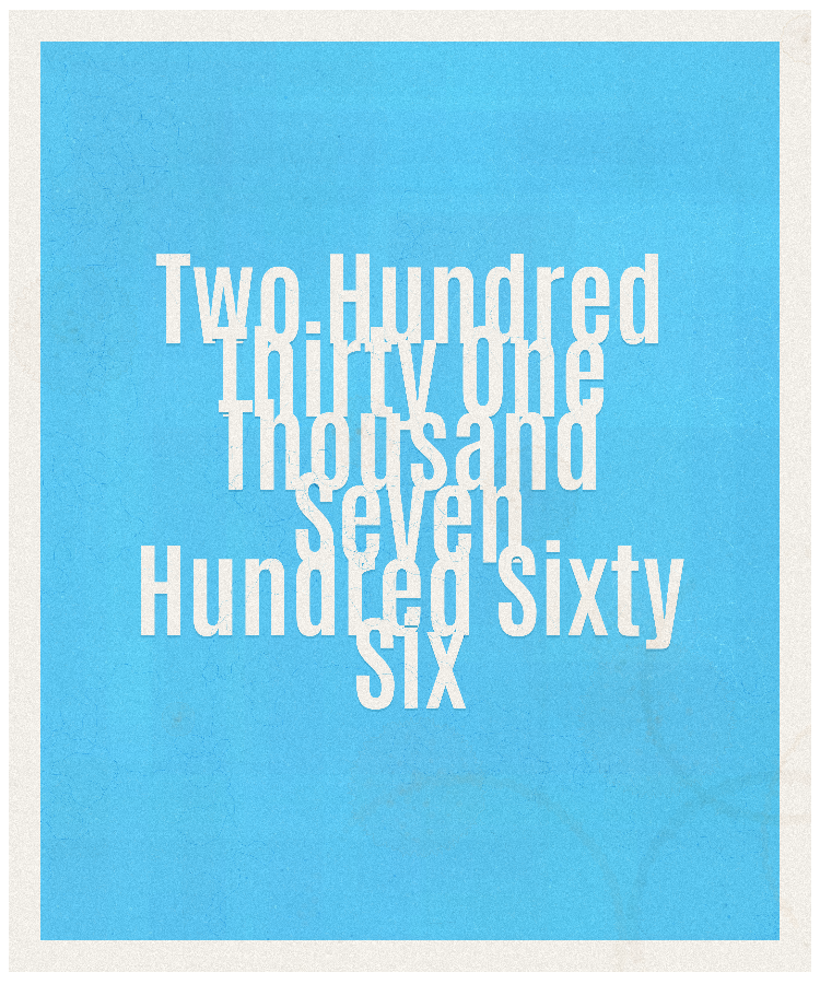 Count #231766