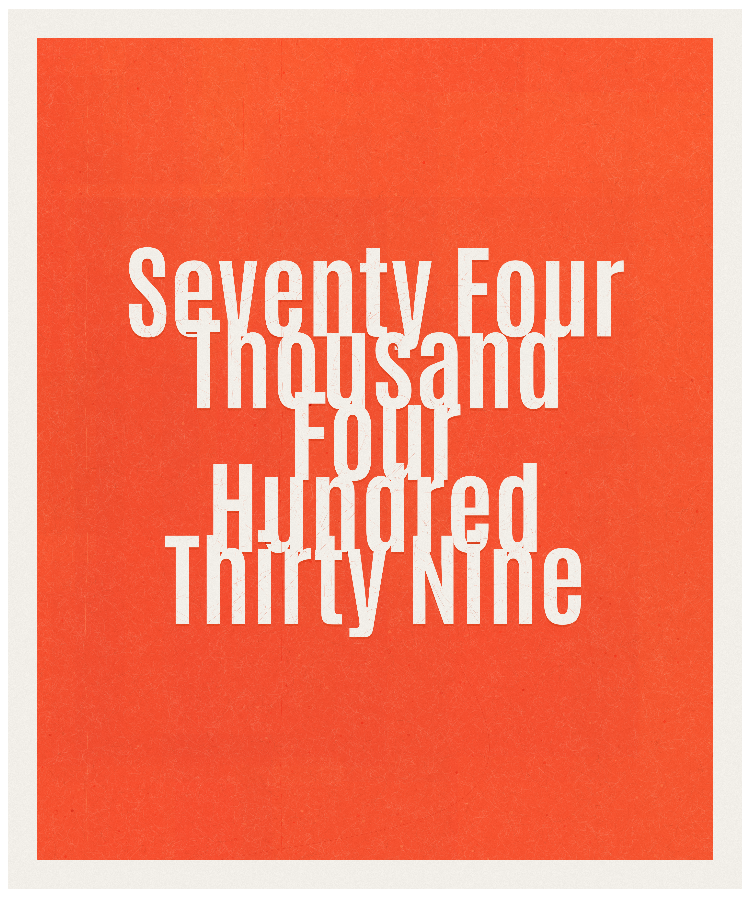 Count #74439