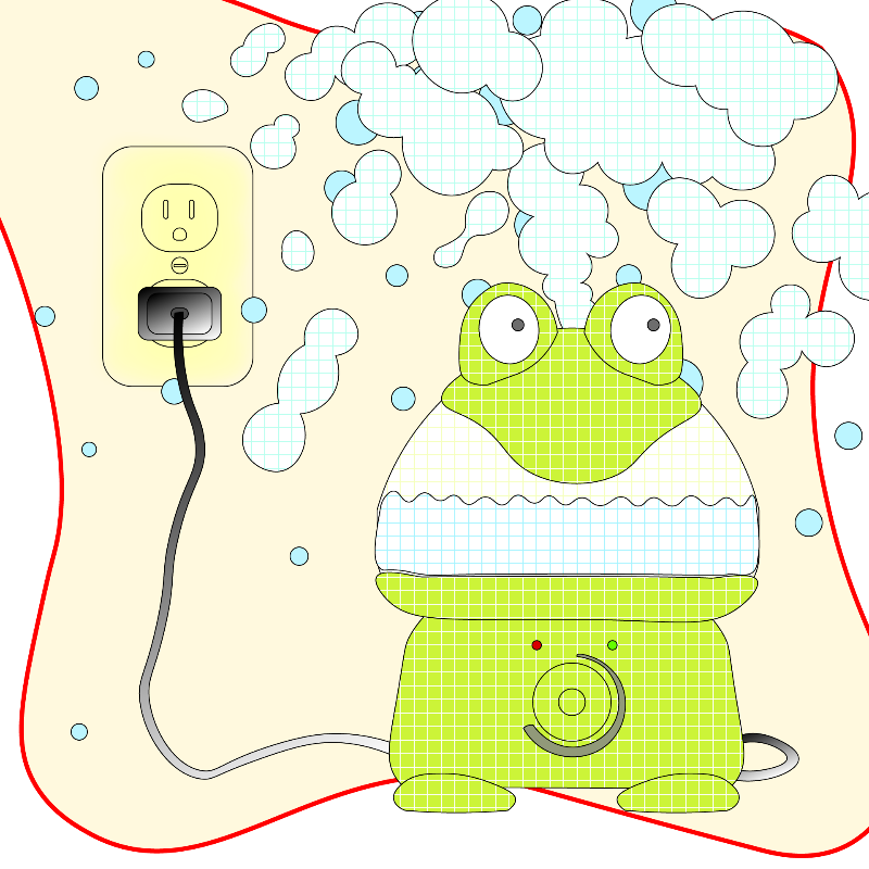 Frog Humidifier #64