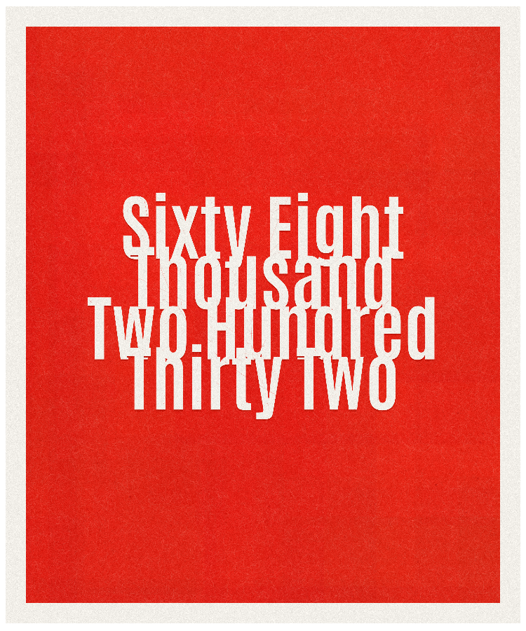Count #68232