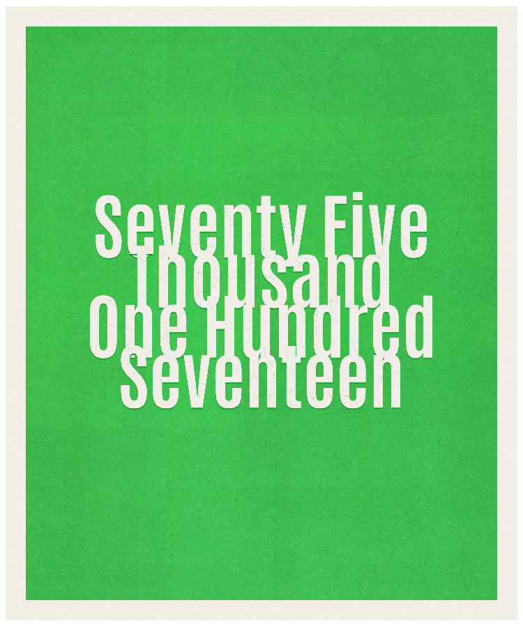 Count #75117