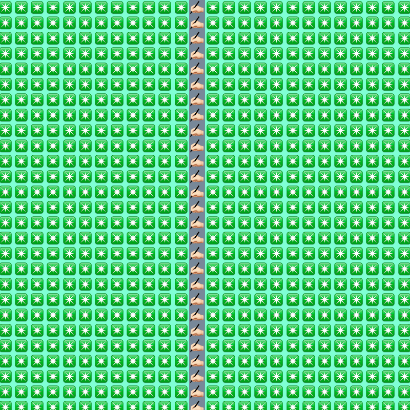 Elementary Cellular Emoji Automata #273