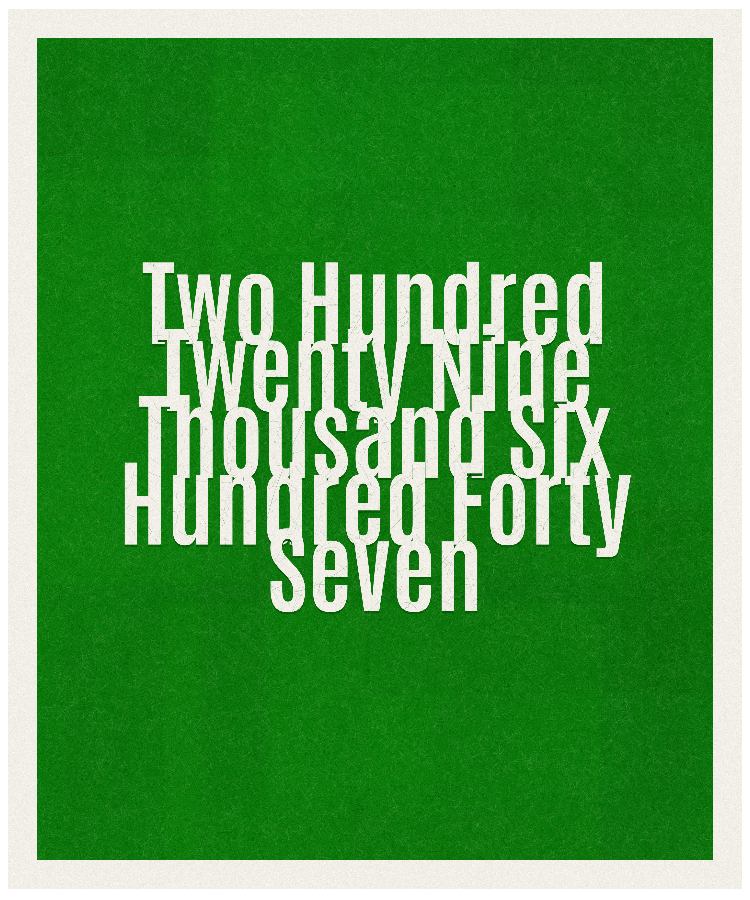 Count #229647
