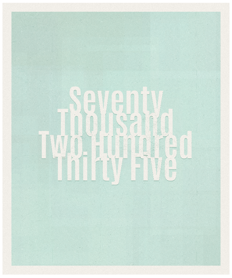 Count #70235