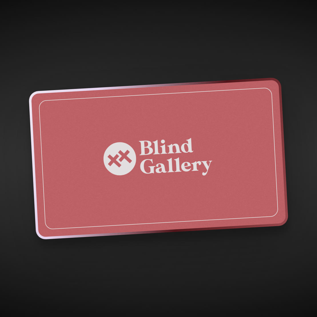 Blind Gallery Club Membership #361