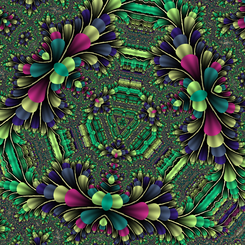 Fractal Flower #46