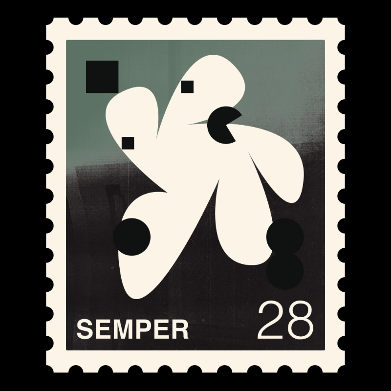 Postage stamp - Snowflakes #42