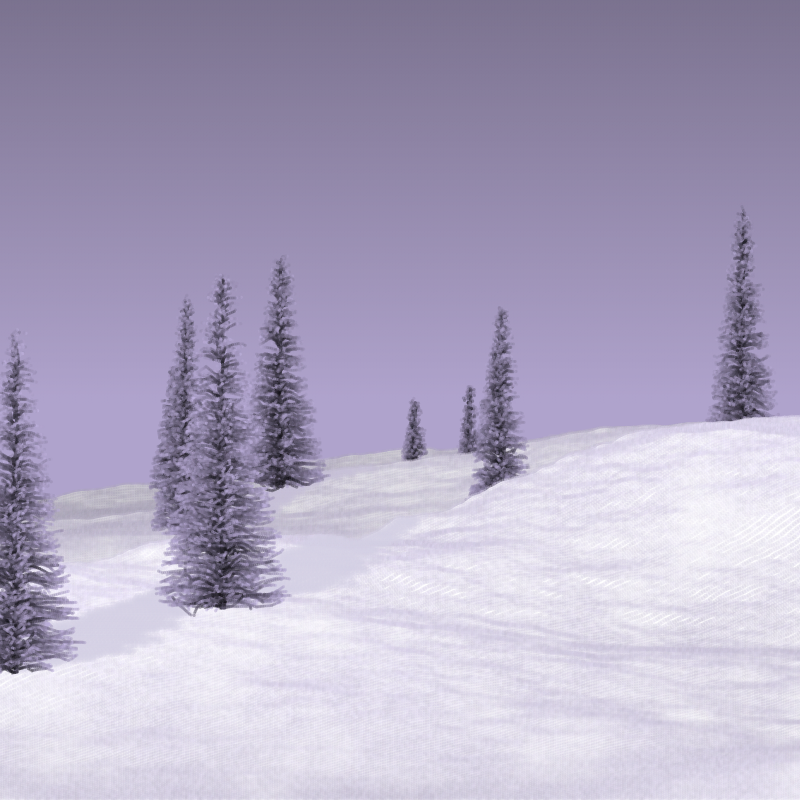 Snowy Hills #16