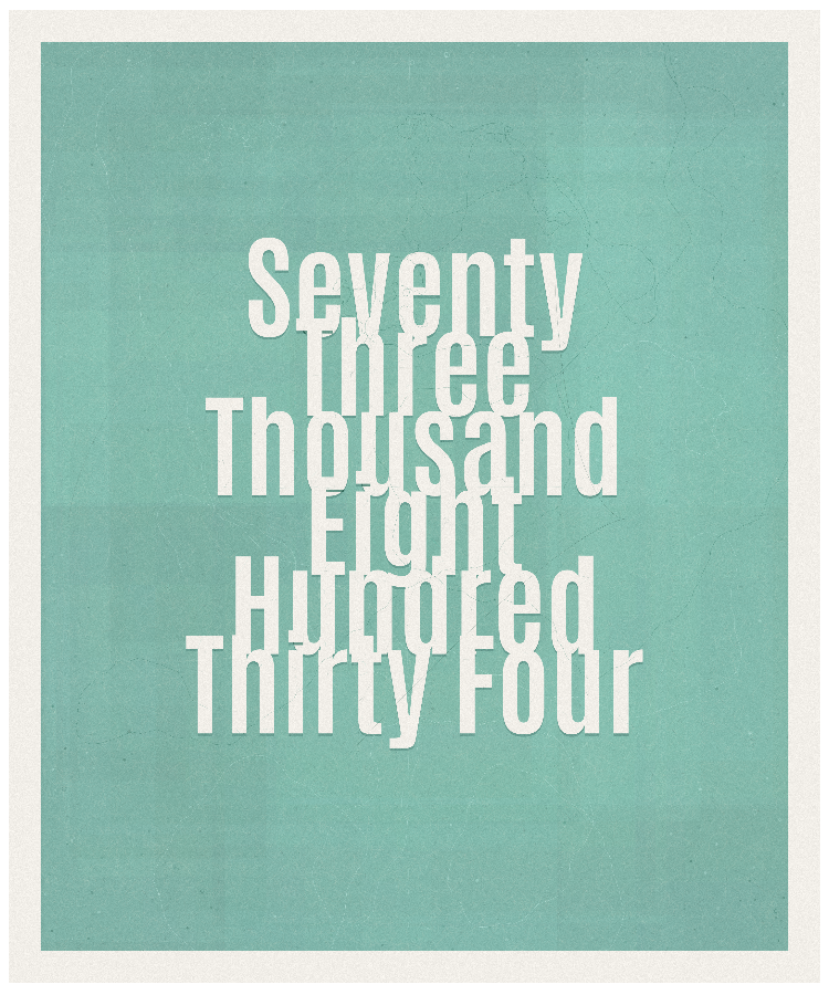 Count #73834