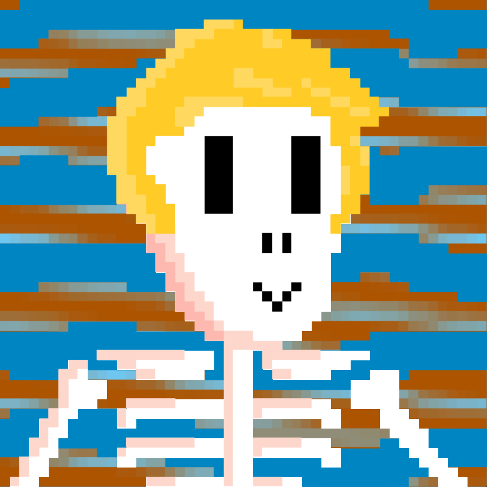 PIXEL SKULLETTI 1 #23