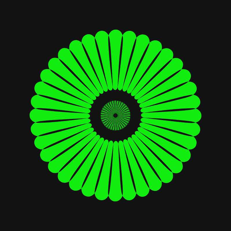 Harlequin's Wheel #15