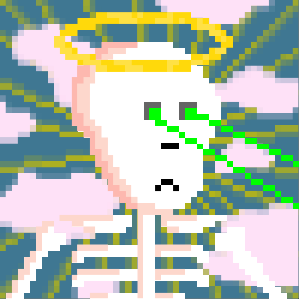 PIXEL SKULLETTI 1 #102