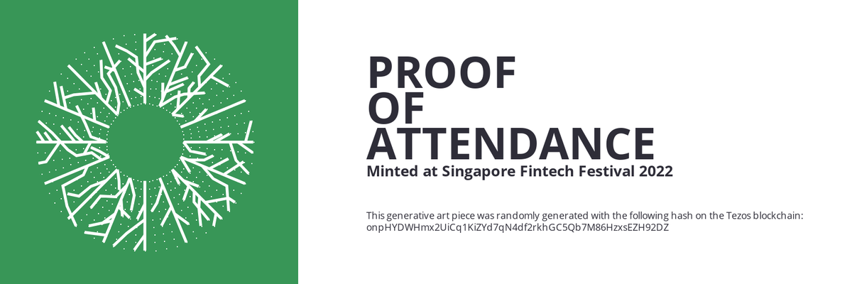 SFF2022 Proof of Attendance Token #806