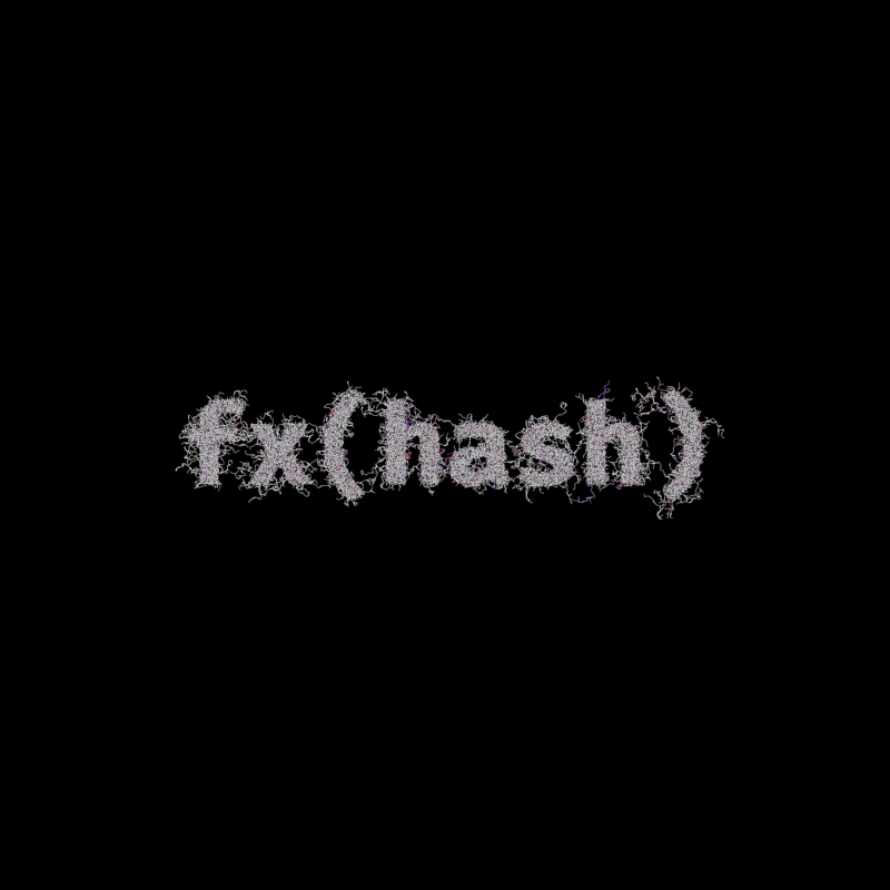 FXHASH Generative Logo #194