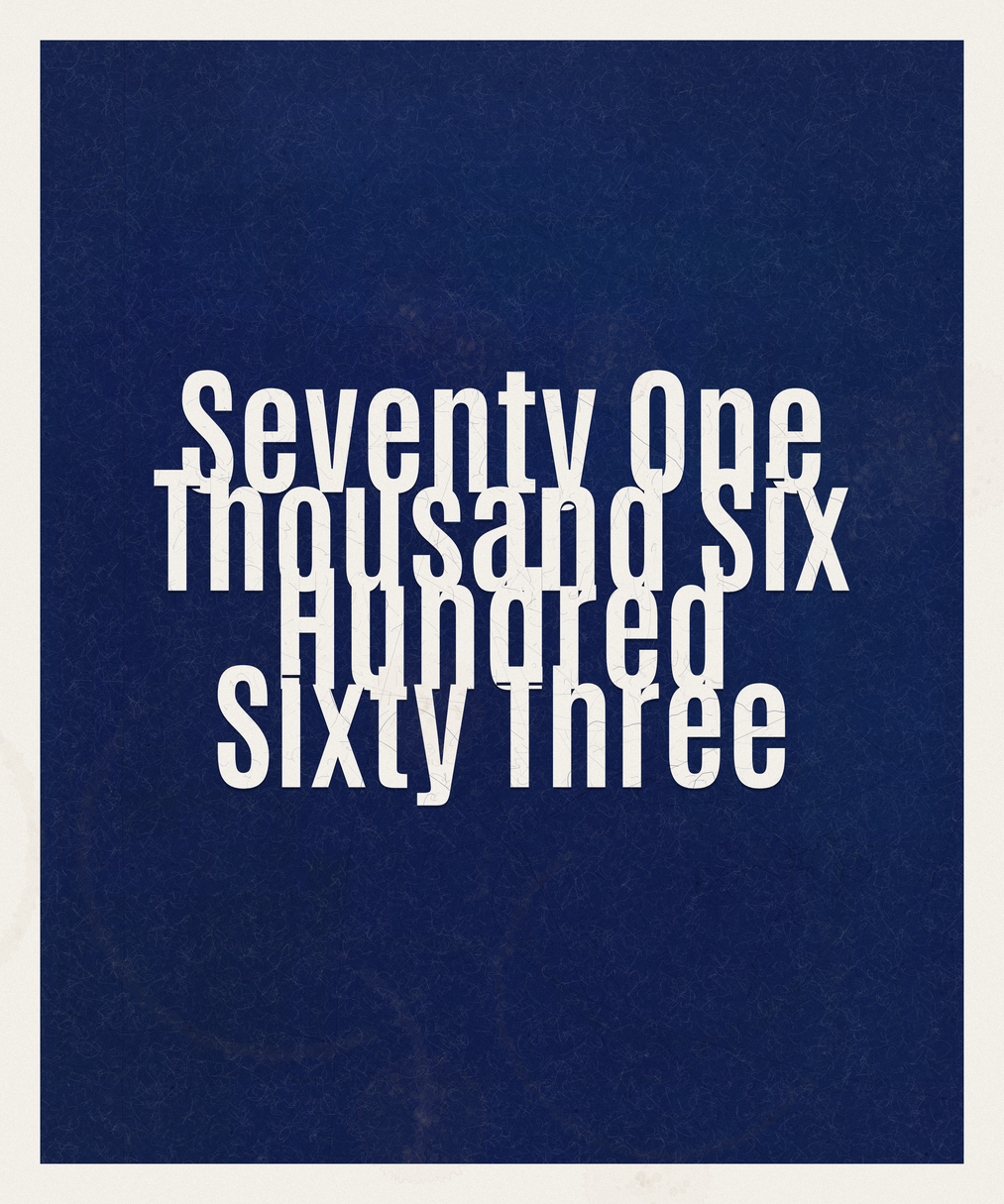 Count #71663