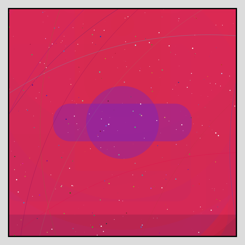 Color Field Starry B #85