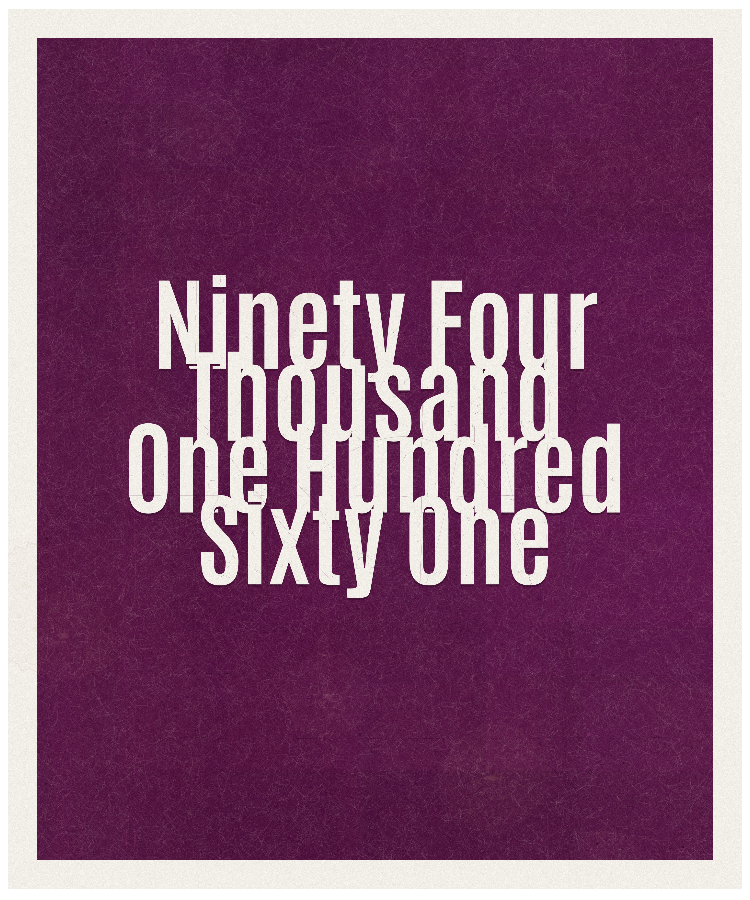 Count #94161