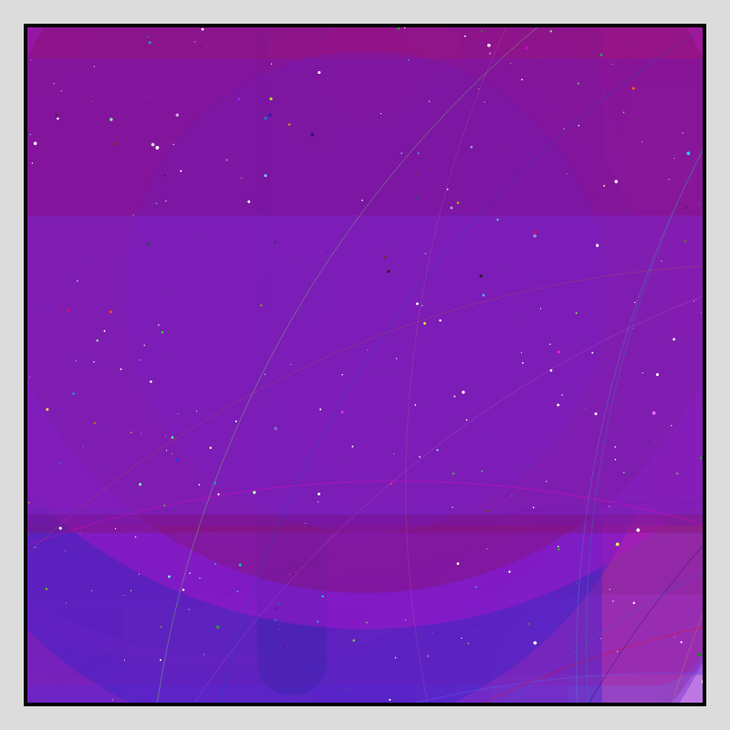 Color Field Starry B #193