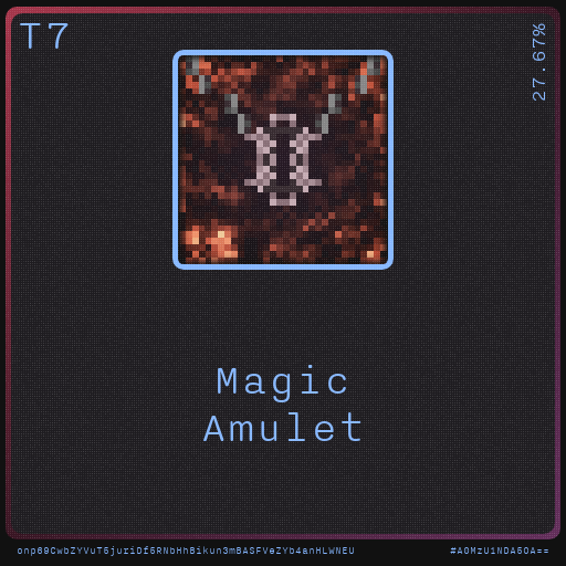 Gear for your quests - Amulet #88