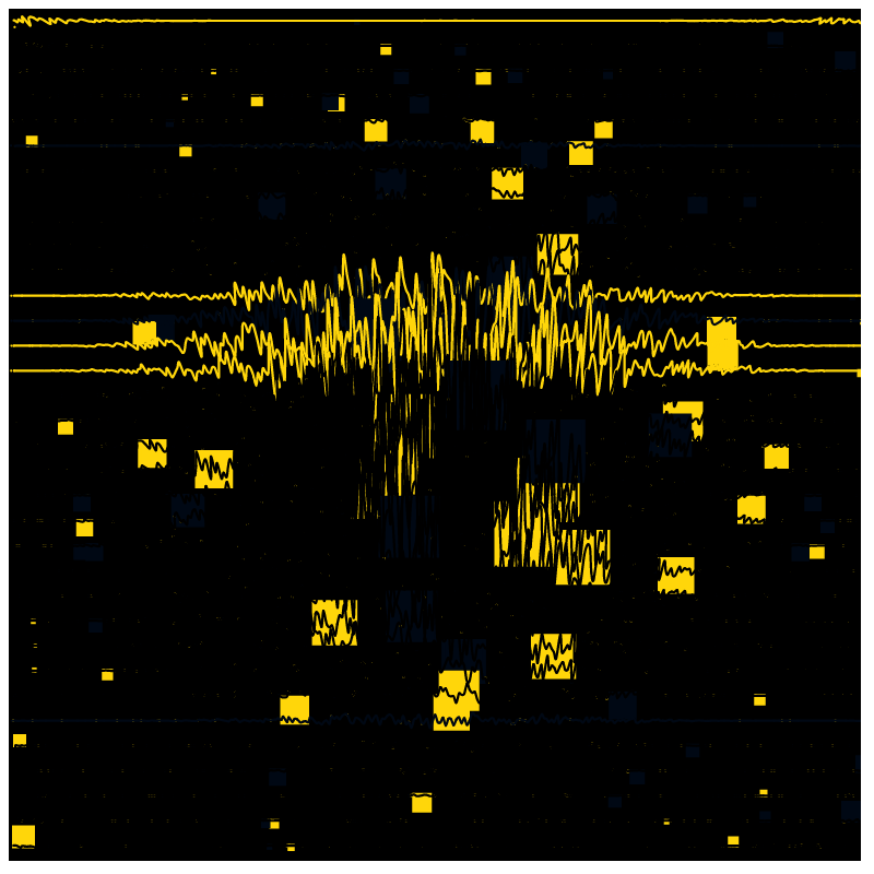 White noise waves #14