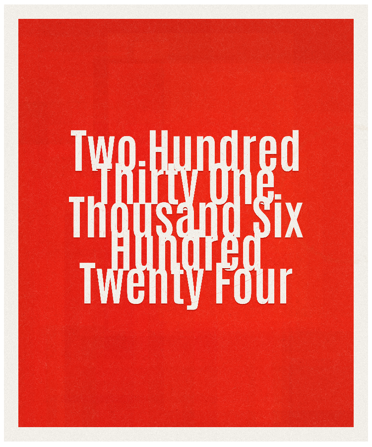 Count #231624