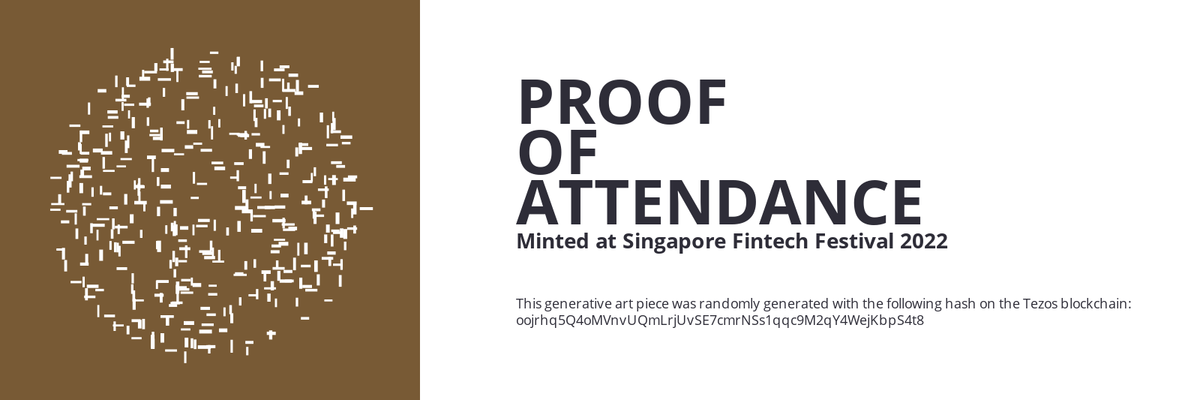 SFF2022 Proof of Attendance Token #658