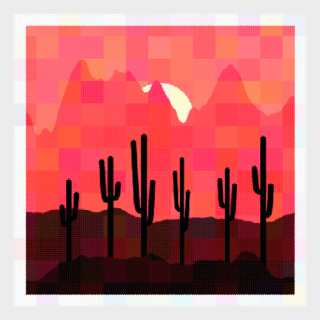 Saguaros #114