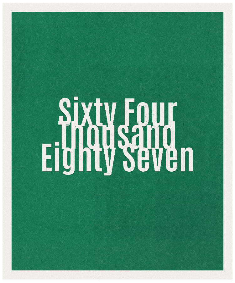Count #64087
