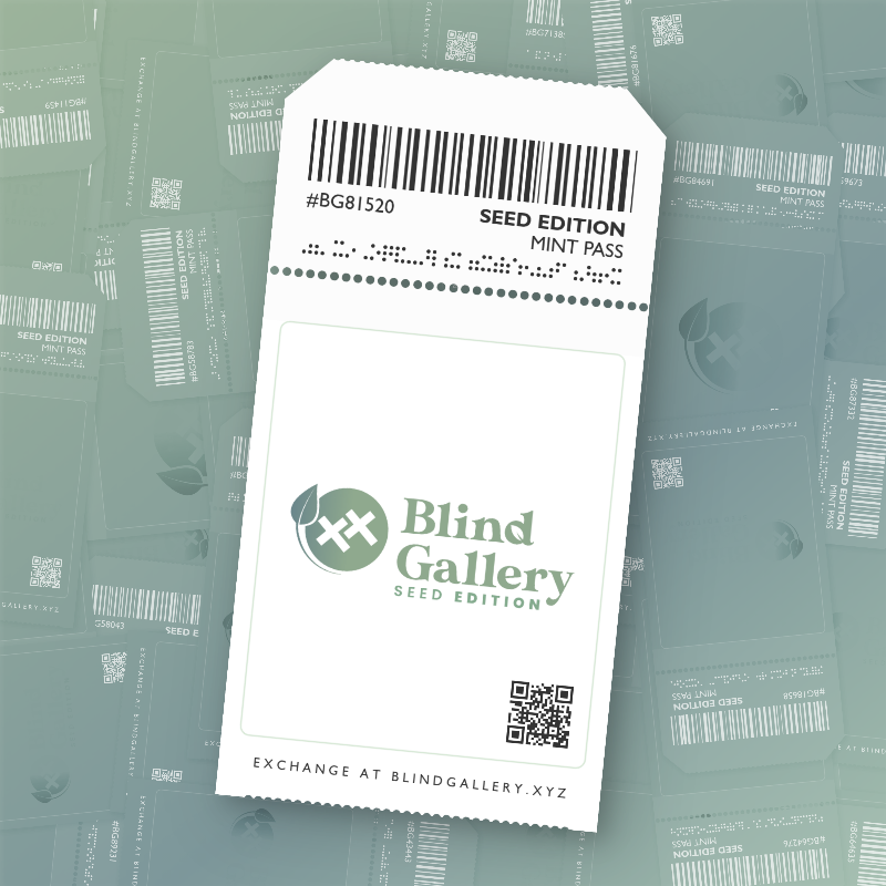 Blind Gallery Mint Pass (Seed Edition) #678