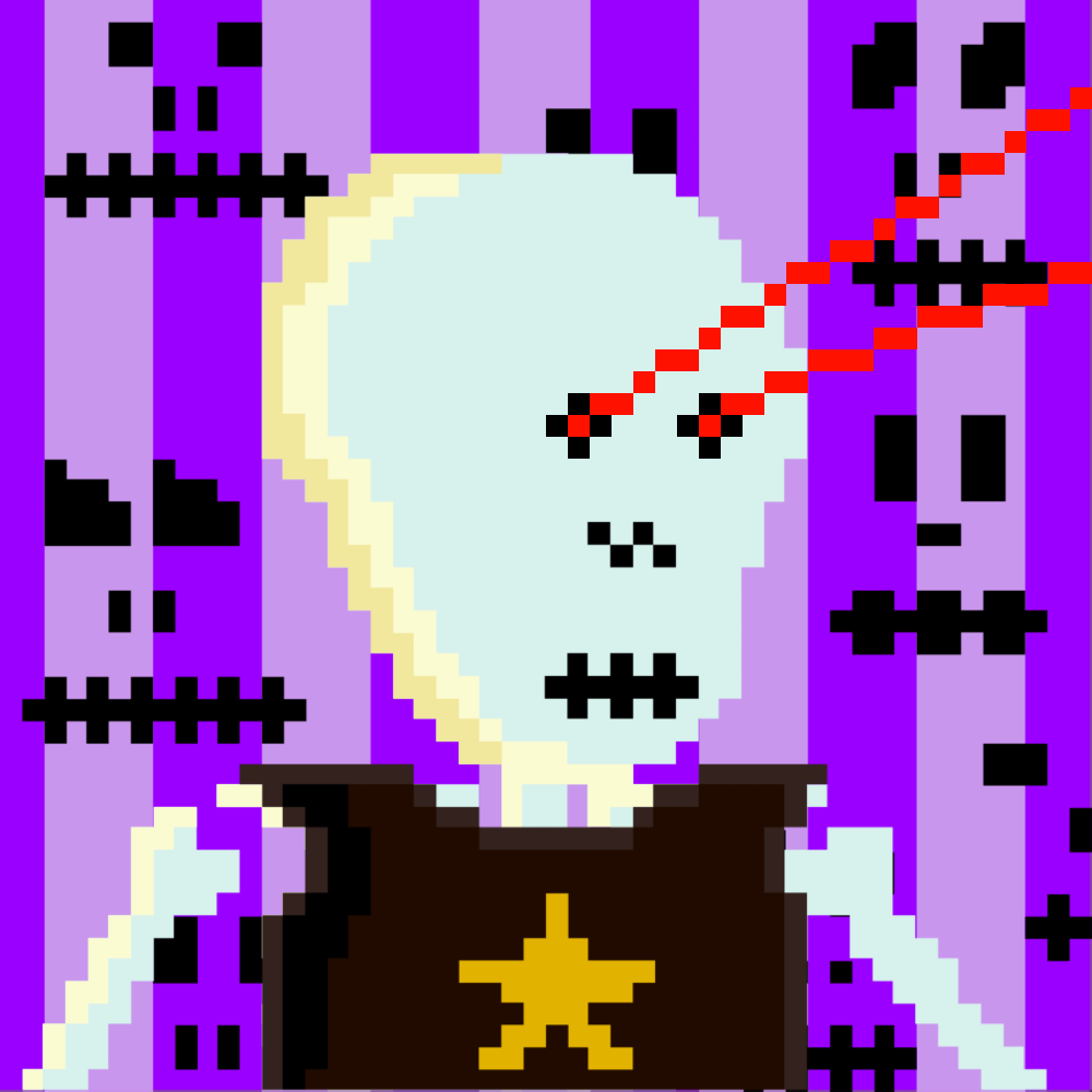 PIXEL SKULLETTI 1 #185