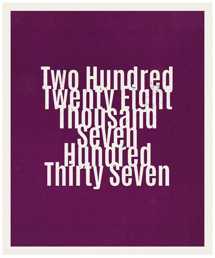 Count #228737