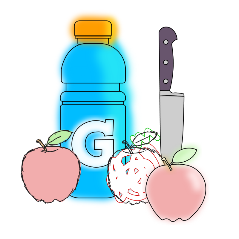 gatorade and apples #172