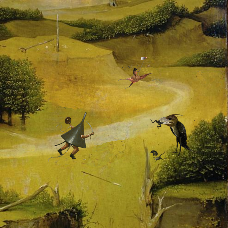 Bosch`s Creatures #80