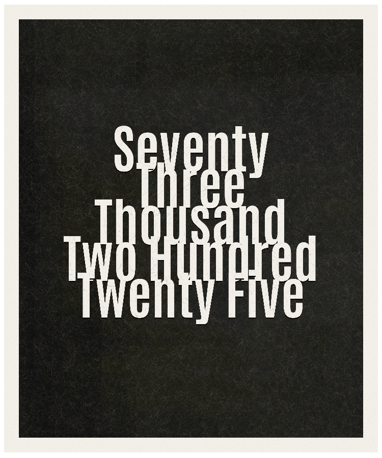 Count #73225