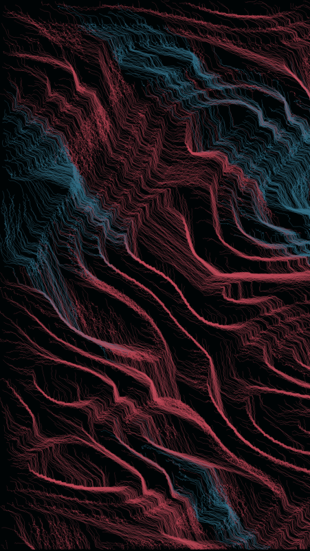 Algoscapes | Rock-face #499