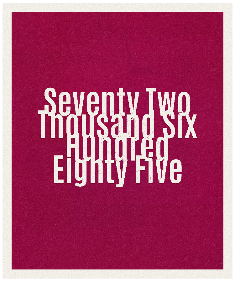 Count #72685