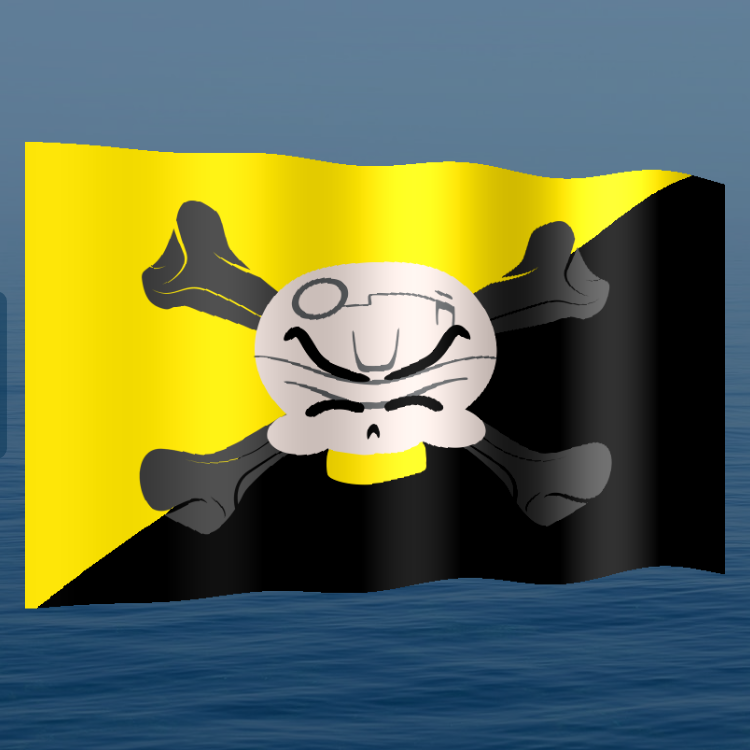 Jolly Roger Flag #179