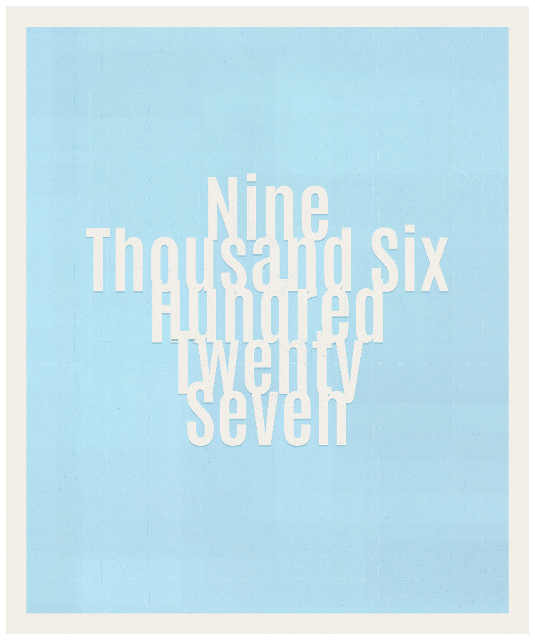 Count #9627
