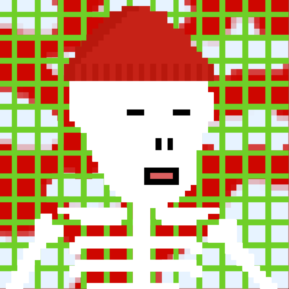 PIXEL SKULLETTI 1 #226